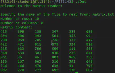 (Here my lecturer generated numbers between 1 and and 1000)