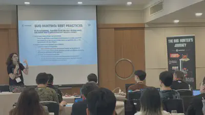 Not sure if I was allowed to take photos (I know at least one of the talks, a crew told me we weren't allowed to), but I took this, because I wanted to remember the text on the slide